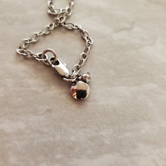 💖 J.Crew Rhinestone Crystal Pave Cluster Ball Beaded Pendant Necklace 💖 - Picture 6 of 9